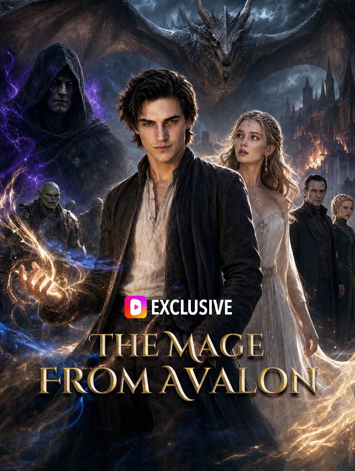 THE MAGE FROM AVALON竖版海报